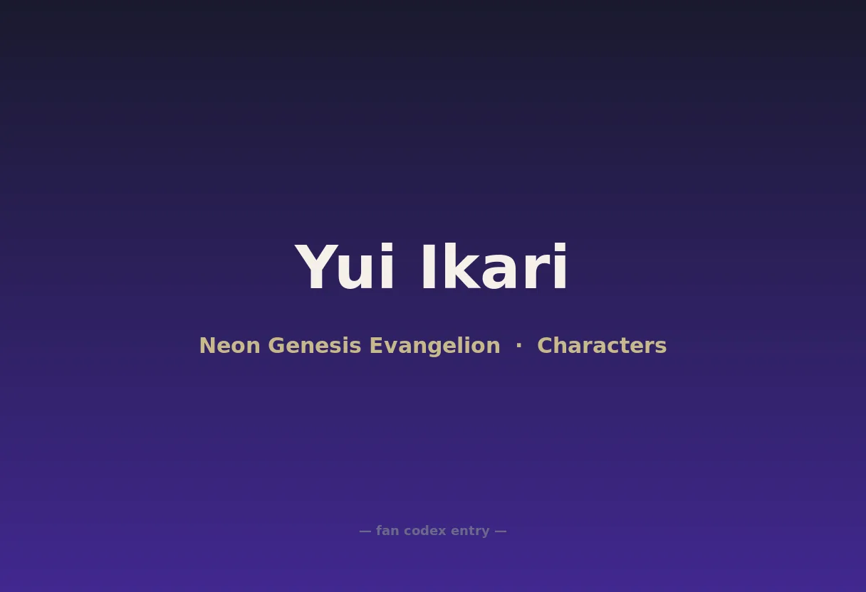 Yui Ikari