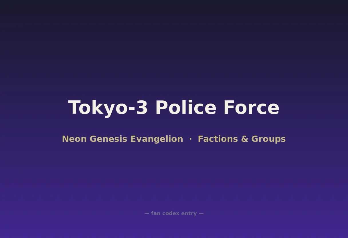 Tokyo-3 Police Force