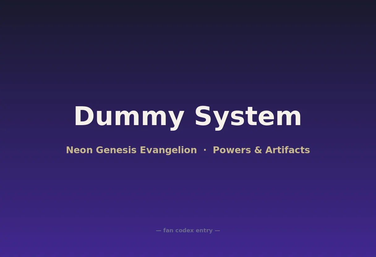 Dummy System