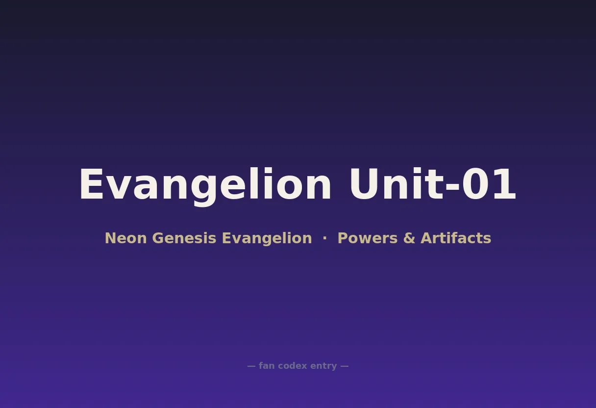 Evangelion Unit-01